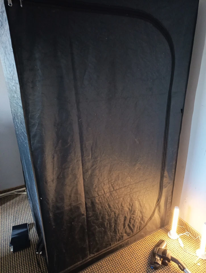 Growzelt Komplettset 120X120X200 240W