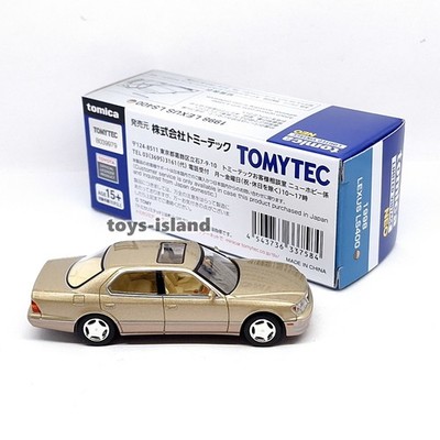 Tomica Limited Vintage NEO LV-N 1998 LEXUS LS400 Gold + White 1/64