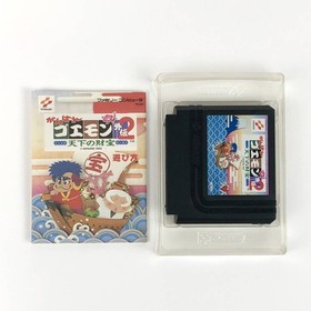 [] Famicom Ganbare Goemon Gaiden 2 Treasure of the World with box theory Itai