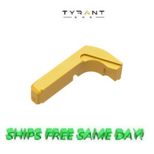 Tyrant CNC Gen3 Glock Compatible Extended Mag Release, GOLD NEW TD-G3EMR-GOLD