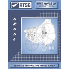 Ford 5r55e 5r44e Transmission Service Rebuild Manual 120 Pages Agst 1997-2001