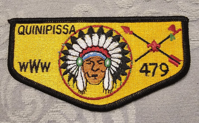 OA Lodge 479 Quinipissa Istrouma Area Council Baton Rouge, LA Flap S4