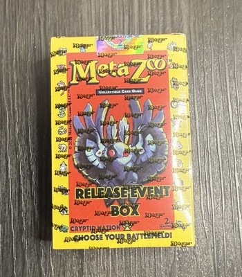 MetaZoo TCG: Cryptid Nation 2nd Edition Release Event Box Englisch Neu OVP