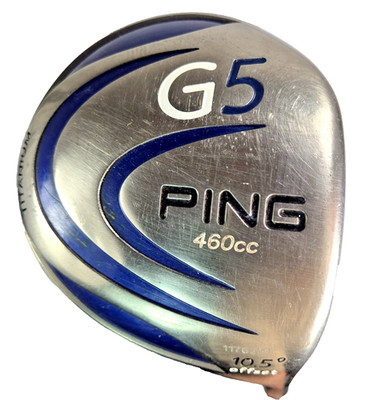 PING G5 460cc Offset Driver 10.5° RH Grafalloy ProLaunch Blue R-Flex 44-Inch