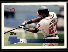 1996 Topps #389 Fred McGriff Baseball Card 1002N