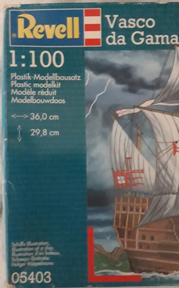 Revell – Nr. 05403 - Nau San Gabriel das Schiff von Vasco Da Gama in 1:100 - Bild 2 von 4