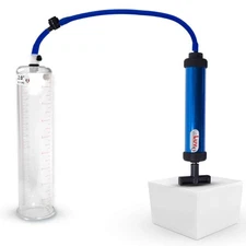 LeLuv Penis Pump AERO | 9"/12" Length x 1.35"-5.0" Untapered Cylinder Diameter