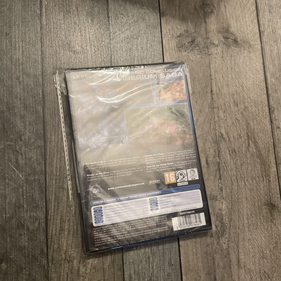 PC DVD ROM Command and Conquer 4 Tiberian Twilight Computer Video Game - Image 2 of 3