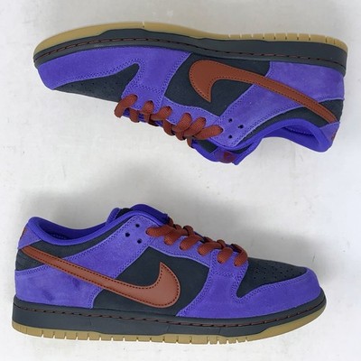 Nike SB Dunk Low Pro 'Persian Violet' Purple Sneakers, Size 10.5