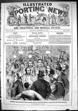 Old 1863 Posting Deposit Match Heenan King Owen Swifts Boxing Mace Go Victorian