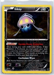 Inkay 74/146 XY Base Set Reverse Holo Uncommon