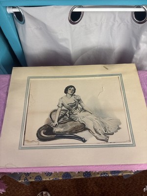 James Montgomery Flagg ''What More Do You Want   Original Print 1920's