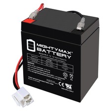 Mighty Max Replacement for 12v Razor Scooter 12v 5ah RideOn Toy battery and wire