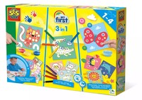 8710341144890 3W1 My First Malowanie Palcami Set Ses Creative