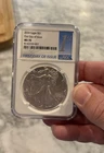 2024 SILVER EAGLE NGC MS70 STAR FIRST DAY OF ISSUE