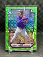 2026 Bowman Chrome Roldy Brito 1st Bowman Neon Green Mojo Refractor /399 #BCP-21