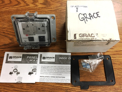 Grace Technologies P-R2-K3RF3, N12/4Ethernet, GFCI 3A CB Panel Interface Connect