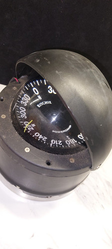 Ritchie DNP-200 Compass Binnacle Mount 4.5" Dial Black 0191-01 AS IS UNTESTED - Picture 9 of 20
