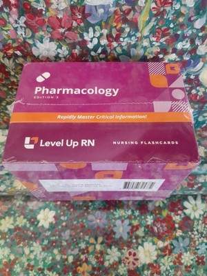 Level Up RN Pharmacology Nursing Flashcards Edition 3