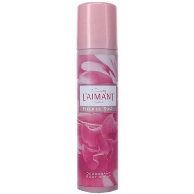 L'Aimant Fleur De Rose by Coty for Women 2.5oz Deodorant Body Spray New