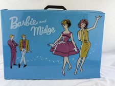 Reproduction Barbie and Midge Double Doll Carrying Case