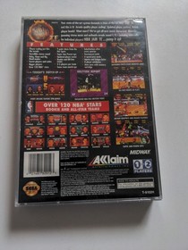 NBA Jam T.E. (Sega Saturn, 1996) Acclaim Midway CIB w/ Reg Card - Tested Works