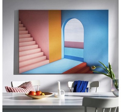 IKEA BJÖRKSTA Picture Wall Art Doorway 55