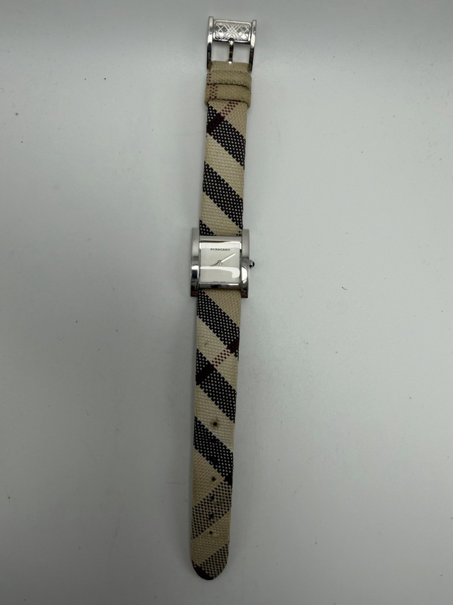 Burberry BU4305‎ New Battery Ladies Tank Watch 22MM 6.75\