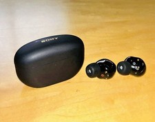 Sony WF-1000XM4 Truly-Wireless Noise Cancelling In-Ear Headphones - Black
