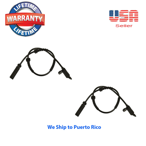 2 ABS Speed Sensor Rear Right & Left Fit BMW X1 20162019 COOPER 14