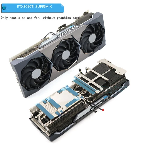 1PC For MSI RTX3080 3080Ti 3090 3090Ti SUPRIM X Graphics Card Cooler With fan