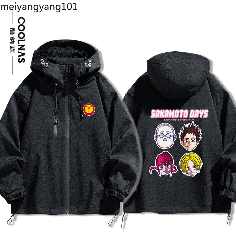 SAKAMOTODAYS ジップジャケット 南雲　Mサイズ SAKAMOTO DAYS Anime Long Sleeve Jacket Unisex Coat Hoodie