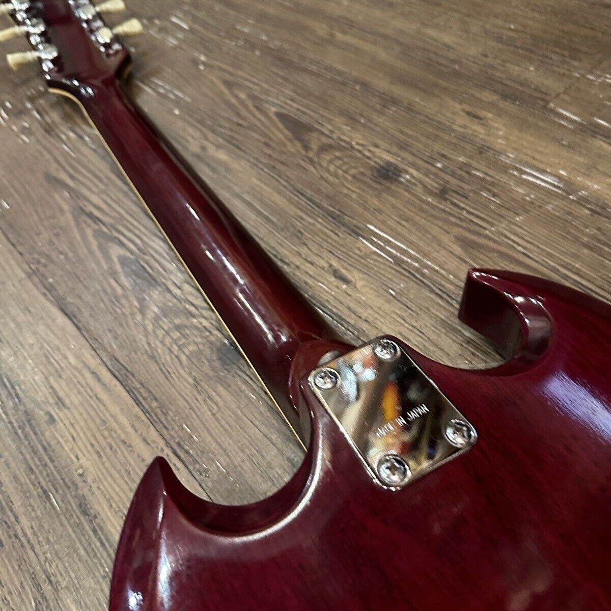 Greco SG-350T Electric Guitar - 1970s Japan Vintage, Bigsby Greco SG-350T Electric Guitar - 1970s Japan Vintage, Bigsby