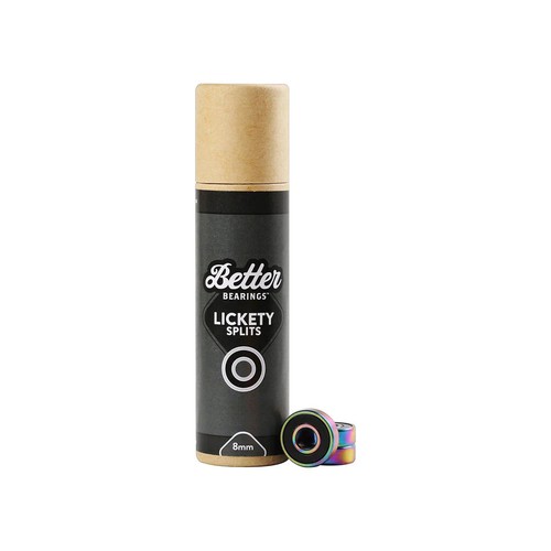 BETTER BEARINGS - Lickety Splits Roller Skate Bearings Quad Skates 7mm, 16Pack