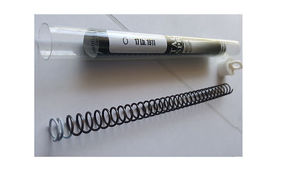 Sprinco Tactical #25714 14lb Chrome Silicon Recoil Spring For 1911 Commander-1116779