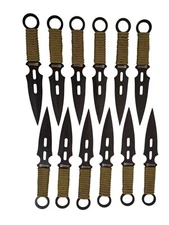 NEW Whetstone Cutlery Kunai S-Force 12-Pack Tactical Throwing Knives