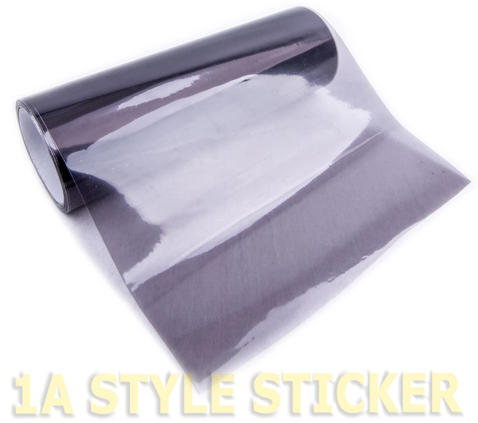 Scheinwerfer Folie Hellschwarz Tönungsfolie 200cm x 30cm Schwarz black WM - Bild 2 von 4