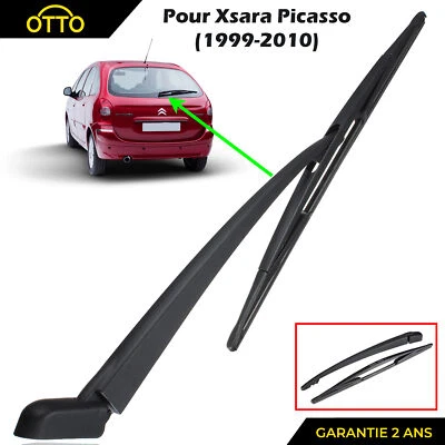 Balai Bras d'Essuie Glace Arrière Cache Capuchon pour CITROËN XSARA PICASSO HDI - Photo 1/4