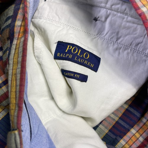 Polo Ralph Lauren Shorts Herren 38 kariert indisch Madras kariert Chino Classic Fit - Bild 3 von 9