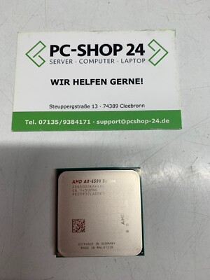 AMD A8-6500 (4x 3,5 Ghz) AD6500OKA44HL AD65000KA44HL CPU Sockel FM2