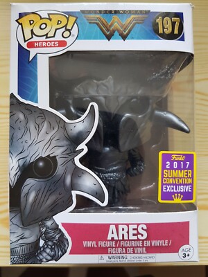 NEU UND VERPACKT DC Wonder Woman Ares 2017 Summer Convention exklusives Funko Pop Vinyl 