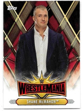 Shane McMahon 2019 WWE Topps Wrestlemania #WM-16