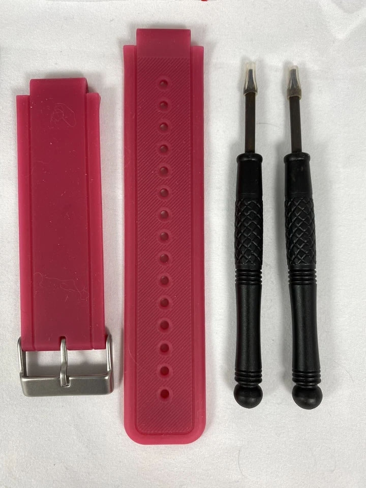 Garmin Watch Strap Replacement Silicone For Vivoactive, Fuchsia ** Open Box ** - Изображение 2 из 4