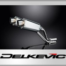 Honda NX650 Dominator 1995-2002 Echappement KIT-Silencieux 225mm Ovale Inox