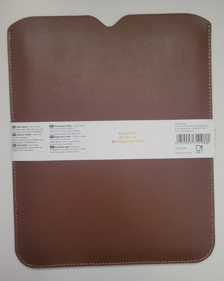 Brand New Earlstree Carrying Sleeve Faux Leather Case - Up to 10" — 第 2/3 张图片