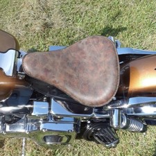 Motorcycle Bobber Solo Seat Spring For Harley Sporster XL 1200 883 48 Chopper US