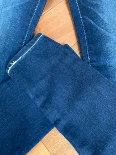 Denizem Levi’s Junior Jegging Size 00/0 Dark Blue Color Love Stretch New - Picture 2 of 7