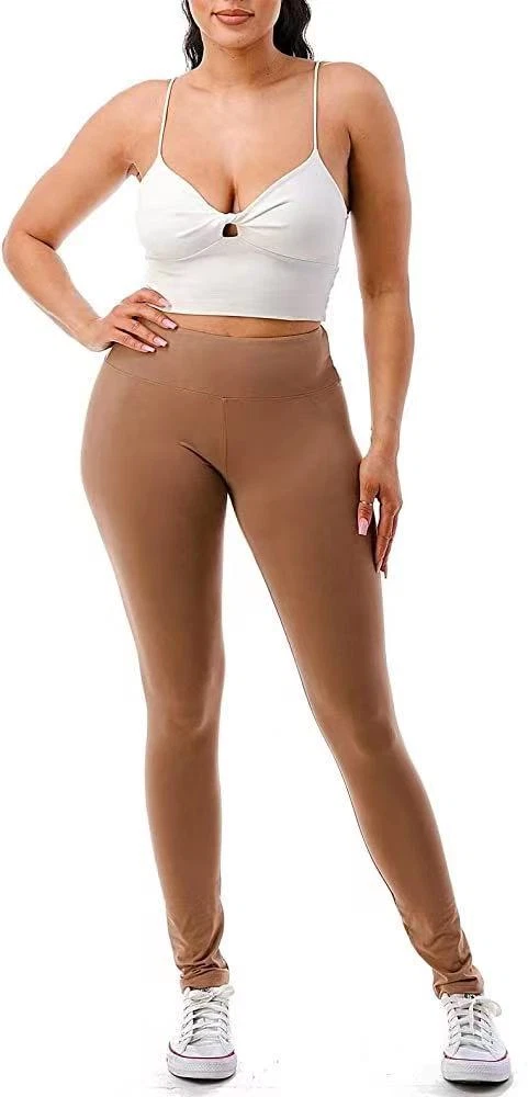 Women's High Waisted Leggings *Regular-Plus Size* Buttery Soft