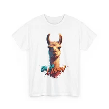 Llama Tee - Oh La Llama Fun Design