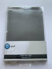 Onn Snap On Case For iPad Air 2 Clear Easy Sn...